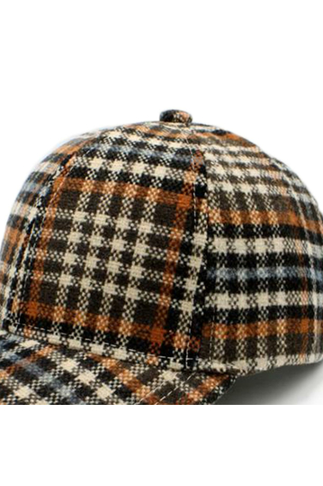 Winter Baseball Cap Brown/Beige