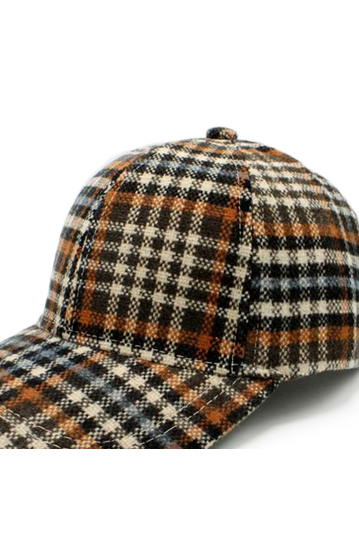 Winter Baseball Cap Brown/Beige