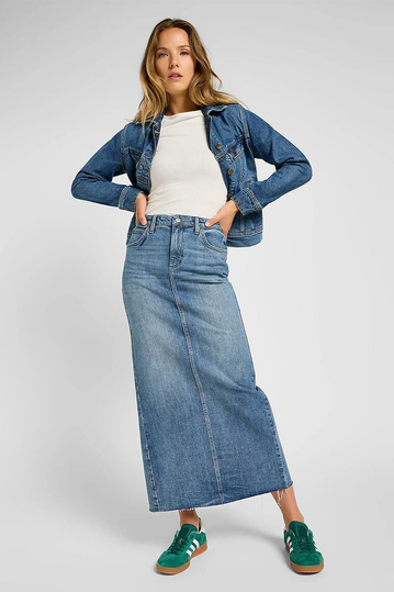 Lee Back Spit Maxi Skirt - Set Free