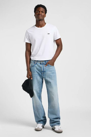 Lee Asher Loose Straight Jeans - Cedar Plain