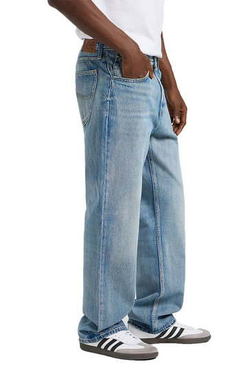 Lee Asher Loose Straight Jeans - Cedar Plain