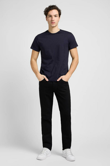 Lee Brooklyn Straight Jeans - Clean Black