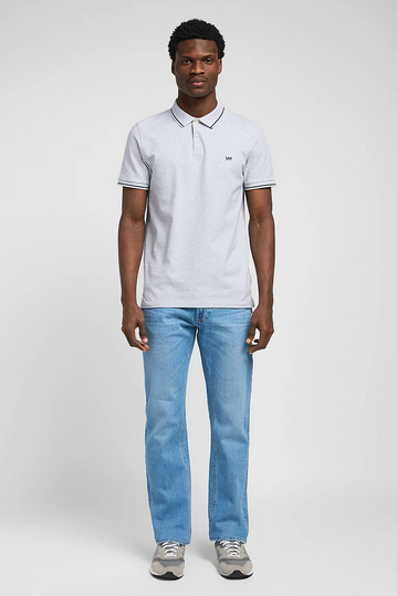 Lee Daren Zip Fly Straight Jeans - Powder