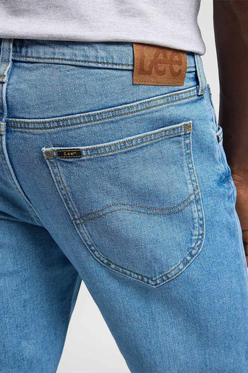 Lee Daren Zip Fly Straight Jeans - Powder