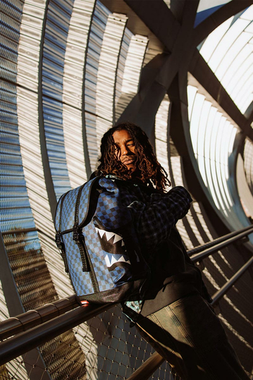 Sprayground Midnight Magic Sharks In Paris Monte Carlo Backpack