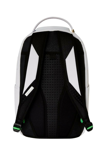 Sprayground Italy Racing Golden Stripes Backpack White