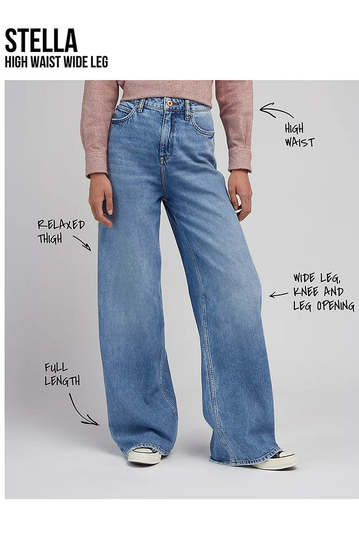 Lee Γυναικείο Jeans Stella A-Line - Calm Waters