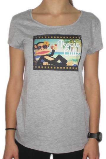 Paul Frank Julius tropic cutie γυναικείο t-shirt γκρι