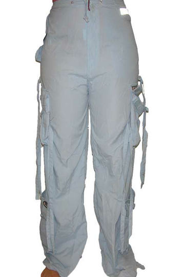 Women's octopus trousers in light blue