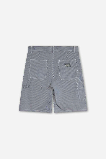 Kaotiko Striped Denim Carpenter Βερμούδα Life Is Good
