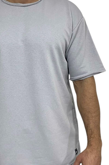 Bigbong Oversize French Terry φούτερ T-shirt Grey