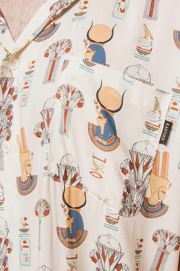 Kaotiko Unisex Camp πουκάμισο Pharaon