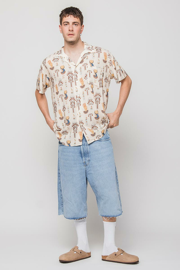 Kaotiko Unisex Camp πουκάμισο Pharaon