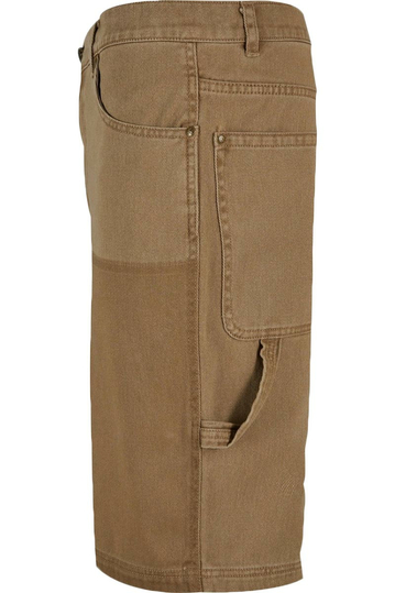 Karl Kani OG Washed Carpenter Shorts Dark Sand