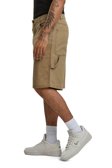 Karl Kani OG Washed Carpenter Shorts Dark Sand