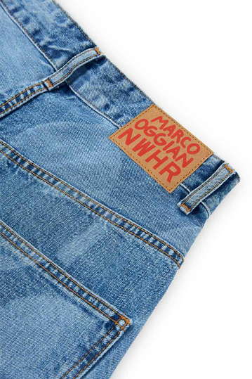 NWHR Laser Print Unisex Jeans