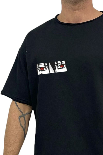 Bigbong Naruto Oversize French Terry φούτερ T-shirt Black