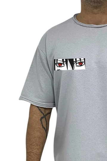 Bigbong Naruto Oversize French Terry φούτερ T-shirt Grey