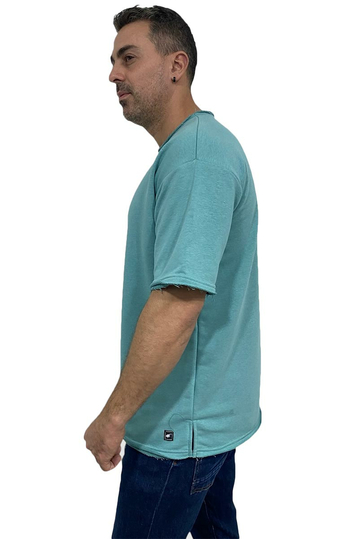 Bigbong Oversize French Terry φούτερ T-shirt Mint