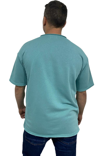Bigbong Oversize French Terry φούτερ T-shirt Mint