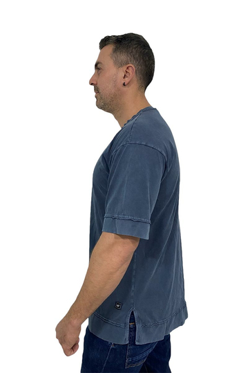Bigbong Oversize T-shirt Vintage Stone Blue