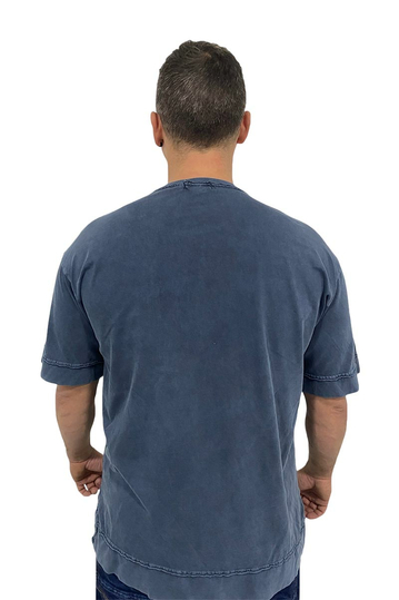 Bigbong Oversize T-shirt Vintage Stone Blue