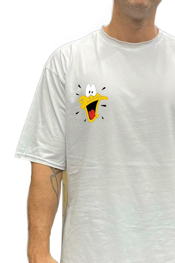 Bigbong Daffy Duck Oversize T-shirt White