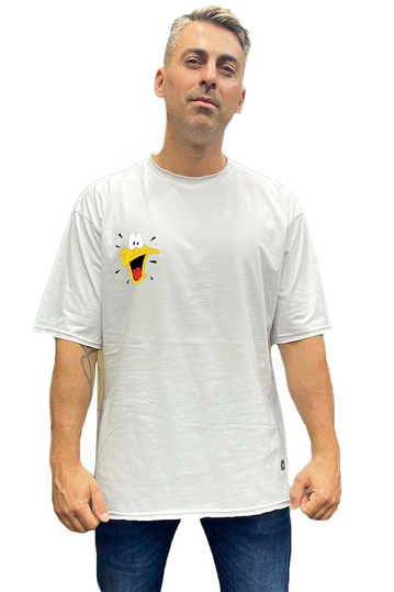 Bigbong Daffy Duck Oversize T-shirt White