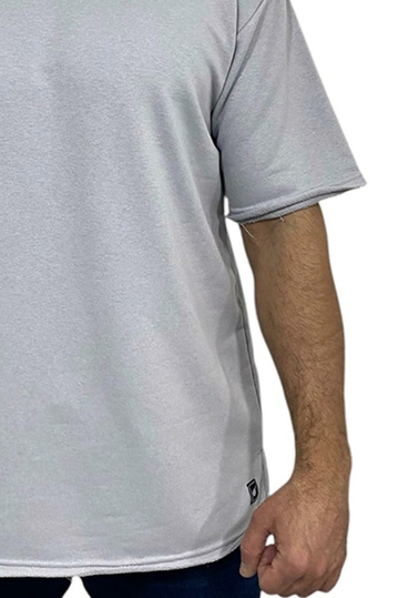 Bigbong Garfield Oversize French Terry φούτερ T-shirt Light Grey