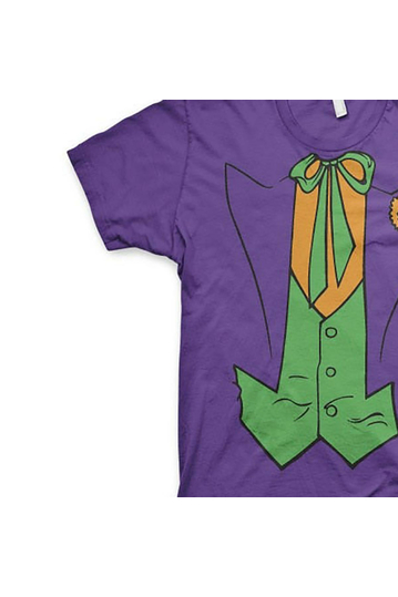 The Joker Suit T-Shirt Purple