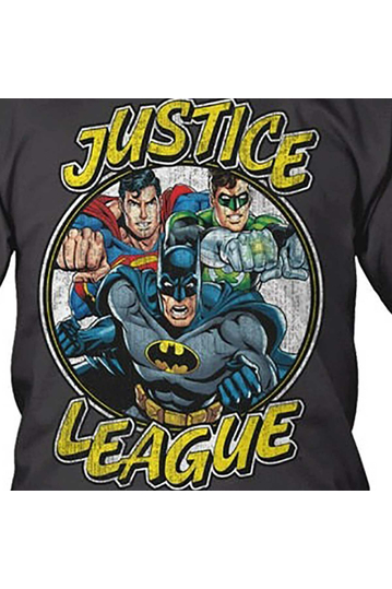 Justice League T-Shirt Dark Grey