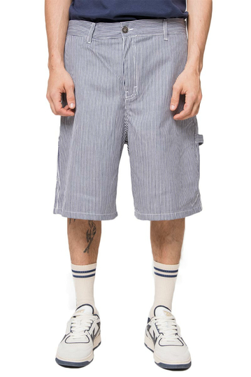 Kaotiko Striped Denim Carpenter Βερμούδα Life Is Good