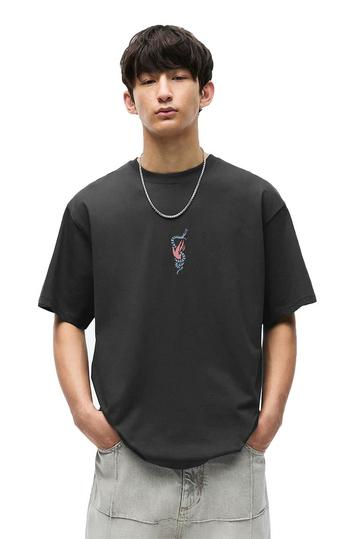 Kaotiko Still Alive T-shirt Washed Black