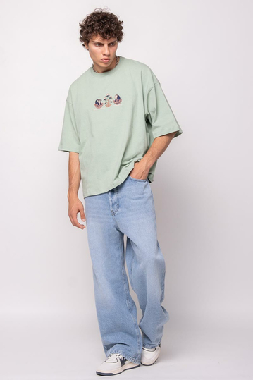 Kaotiko Horus T-shirt Fresh Green