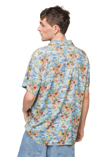 Kaotiko Unisex Camp πουκάμισο Maui