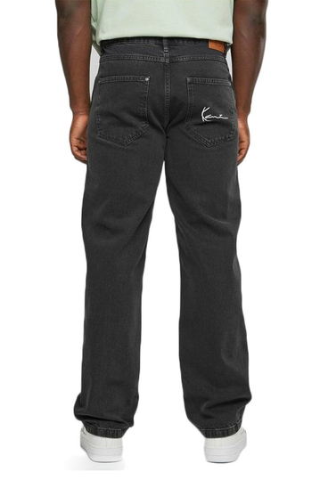 Karl Kani Small Signature Baggy Denim Vintage Black