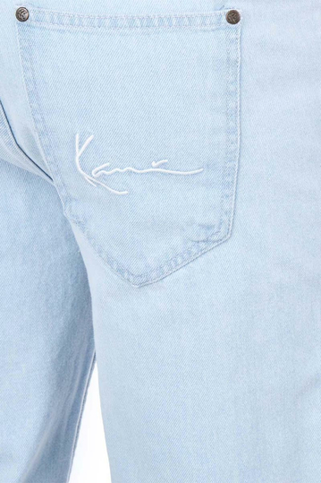 Karl Kani Small Signature Baggy Denim Bleached Blue