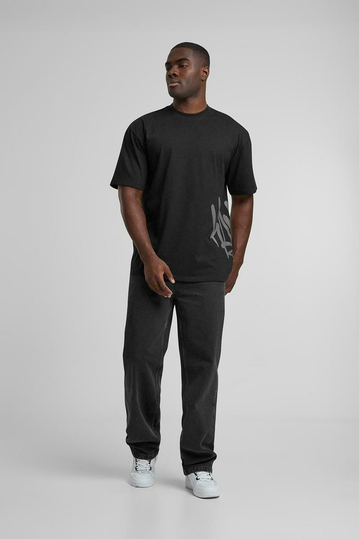 Karl Kani T-Shirt Woven Signature Kani Tag Black