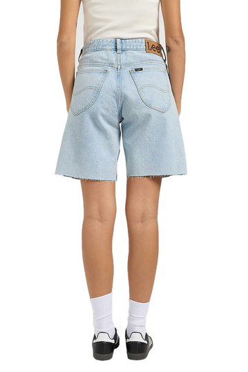 Lee Rider Loose Short Denim - Hint Of Rain