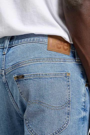 Lee Daren Zip Fly Straight Jeans - Horizon Blue