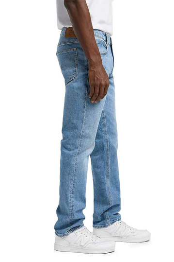 Lee Daren Zip Fly Straight Jeans - Horizon Blue