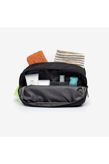 Lefrik Kei Double Washbag Ripstop Black Lime