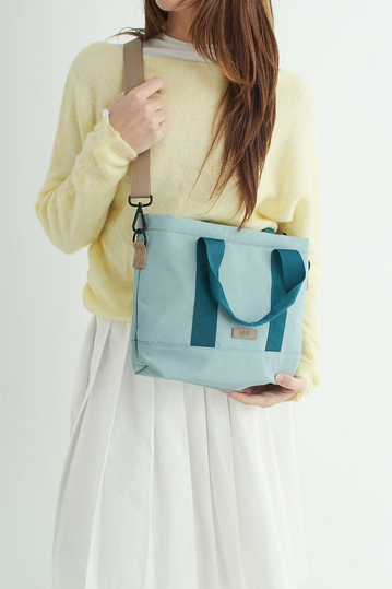 Lefrik Strata Mini Tote Bag Ripstop Sky Blue
