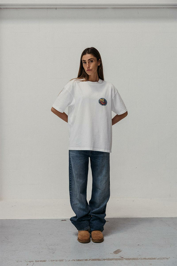 NWHR Organic Cotton T-Shirt Tasca White