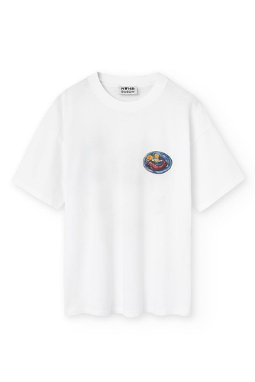 NWHR Organic Cotton T-Shirt Tasca White