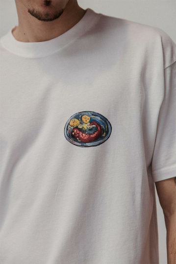 NWHR Organic Cotton T-Shirt Tasca White