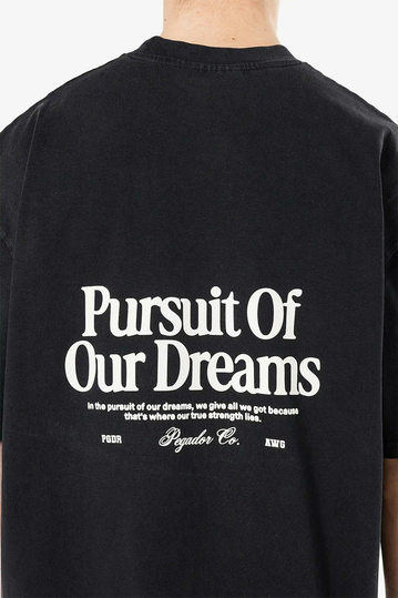 Pegador Brooke Oversized T-Shirt Vintage Black