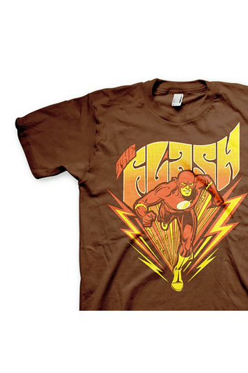 The Flash Classic T-Shirt Brown