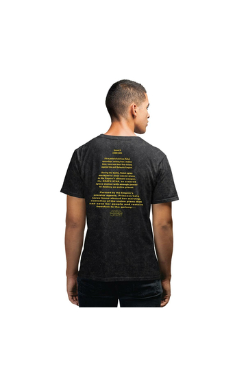 Cotton Division Star Wars T-shirt Black Stone Wash - A New Hope