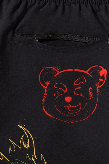 Sprayground Stencils Swim Shorts